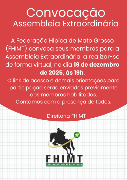 Convocação Assembleia Extraordinária